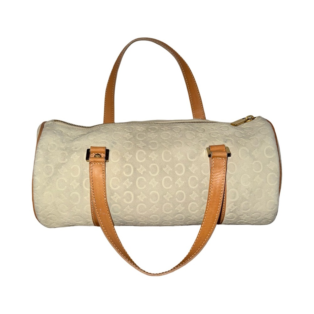 CÉLINE C Macadam Suede Barrel Handbag
Celine C Cream - Picture 3 of 12